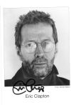Celebrity autograph: Eric Clapton